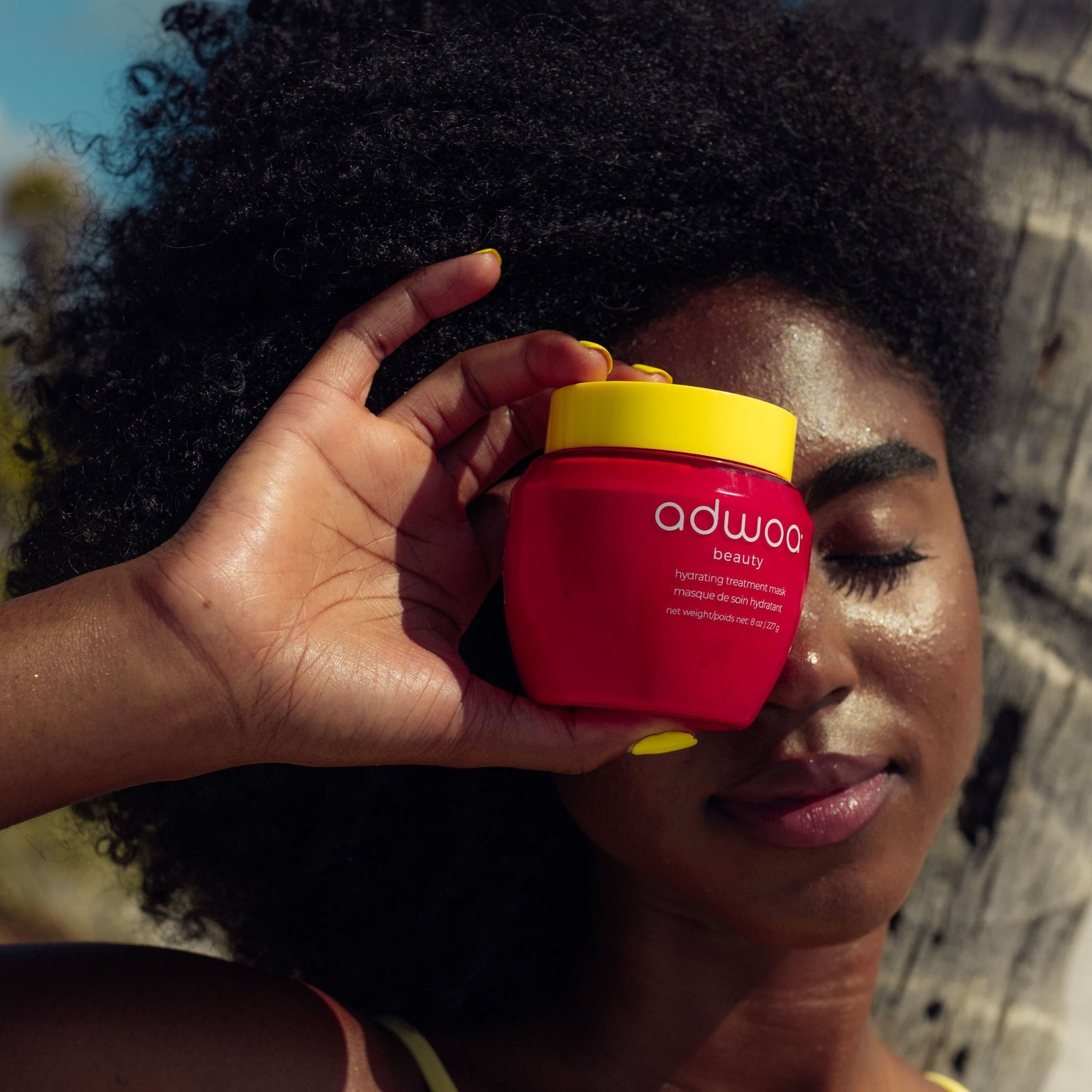 hydrating treatment mask with melonberry + Vitamin C