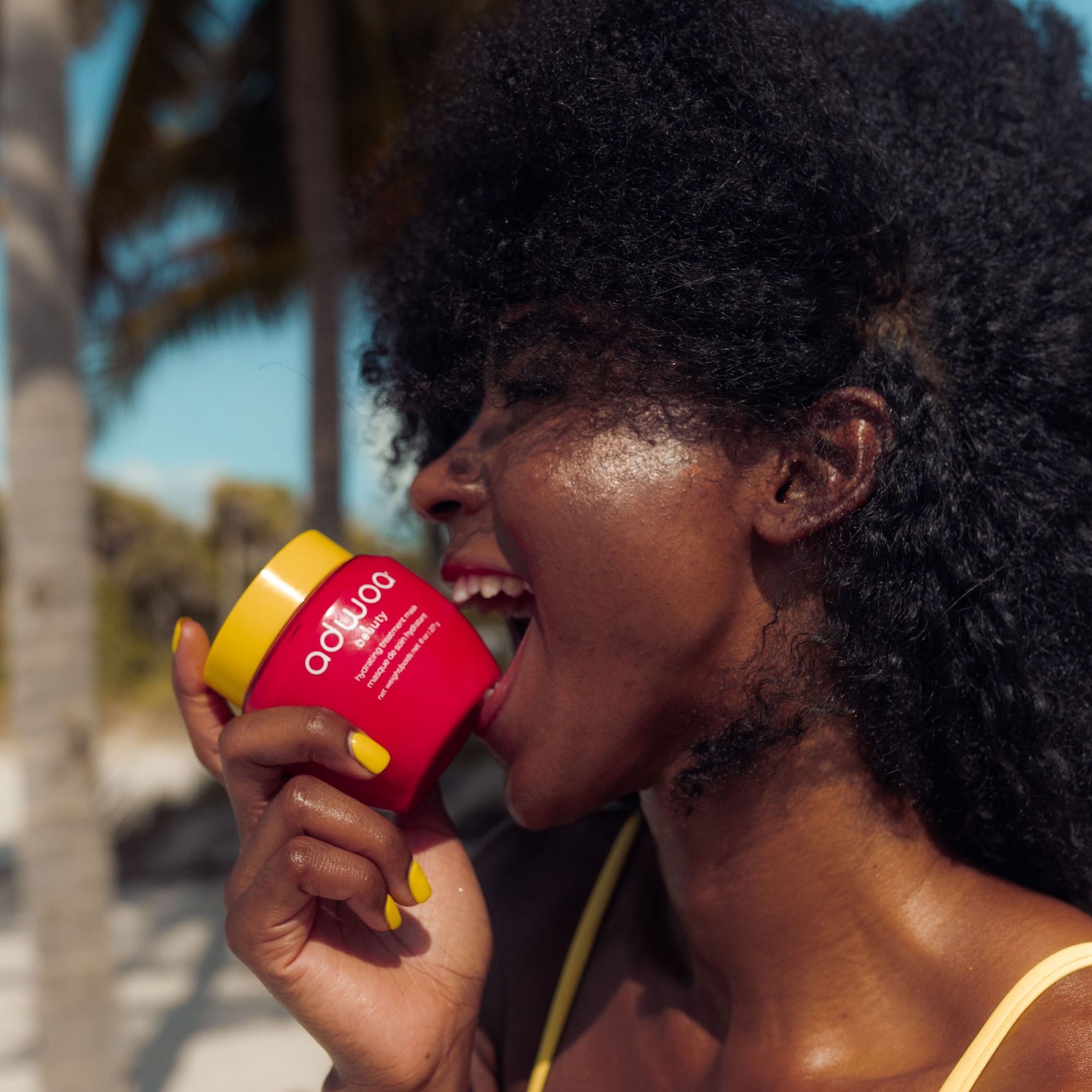 hydrating treatment mask with melonberry + Vitamin C