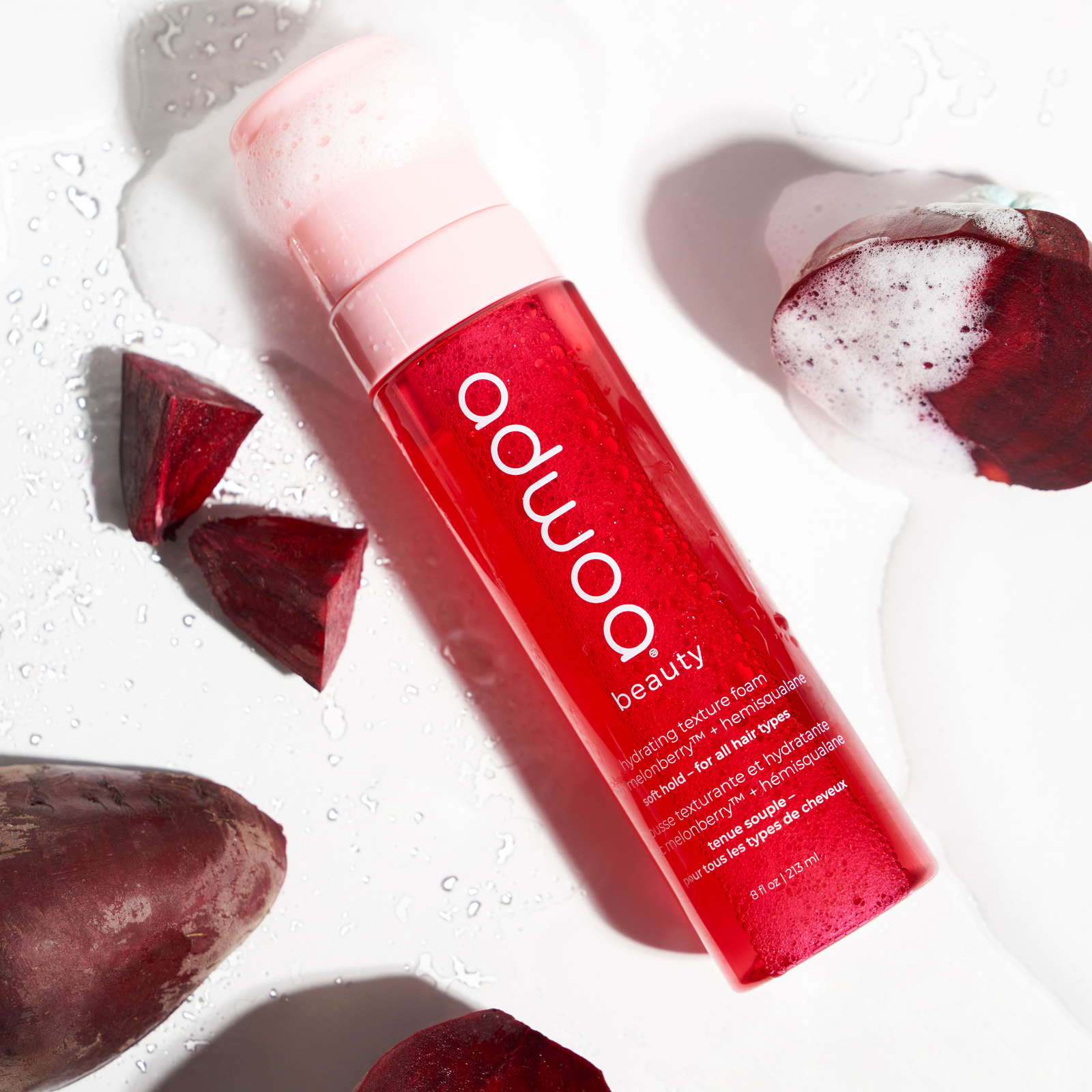 hydrating texture foam